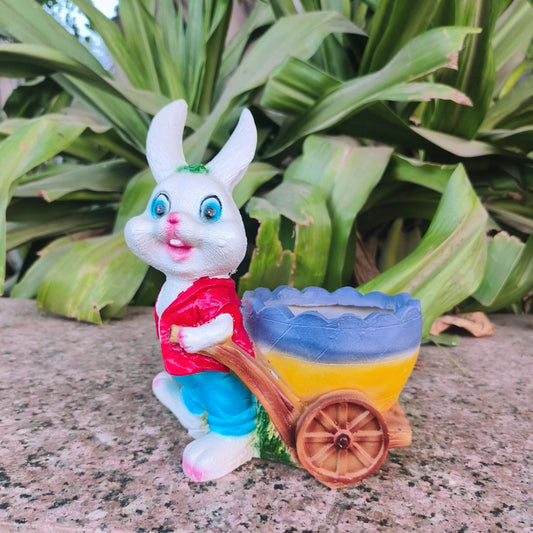 Rabbit Pulling Cart Garden pots