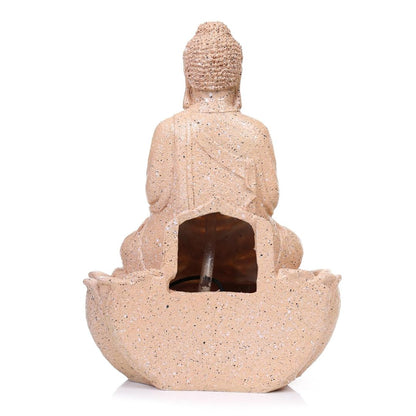 Buddha Water Fountain for Terrace Garden, Outdoor Decor