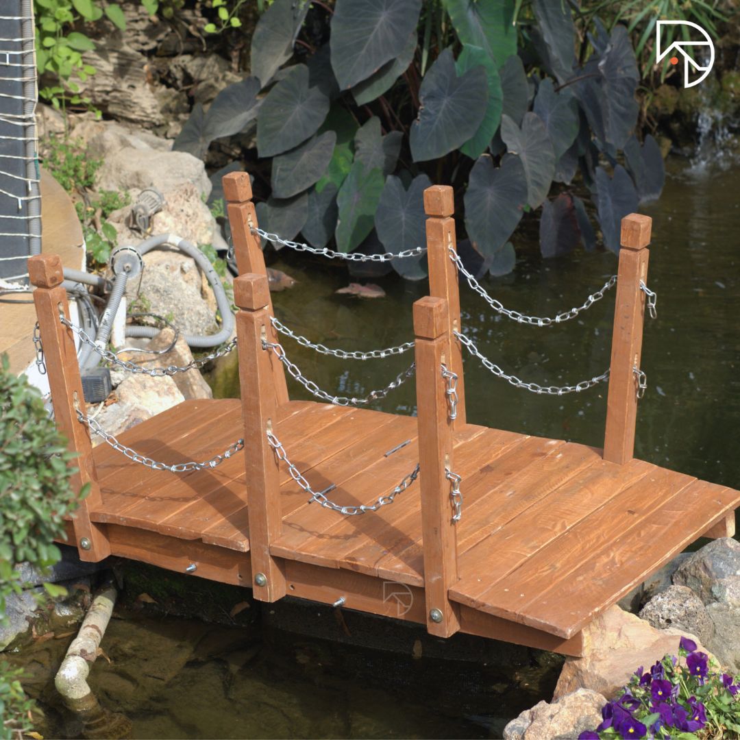 Wooden Bridge for Garden Decor