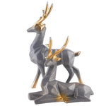 Elegant Deer Statues (Set of 2)