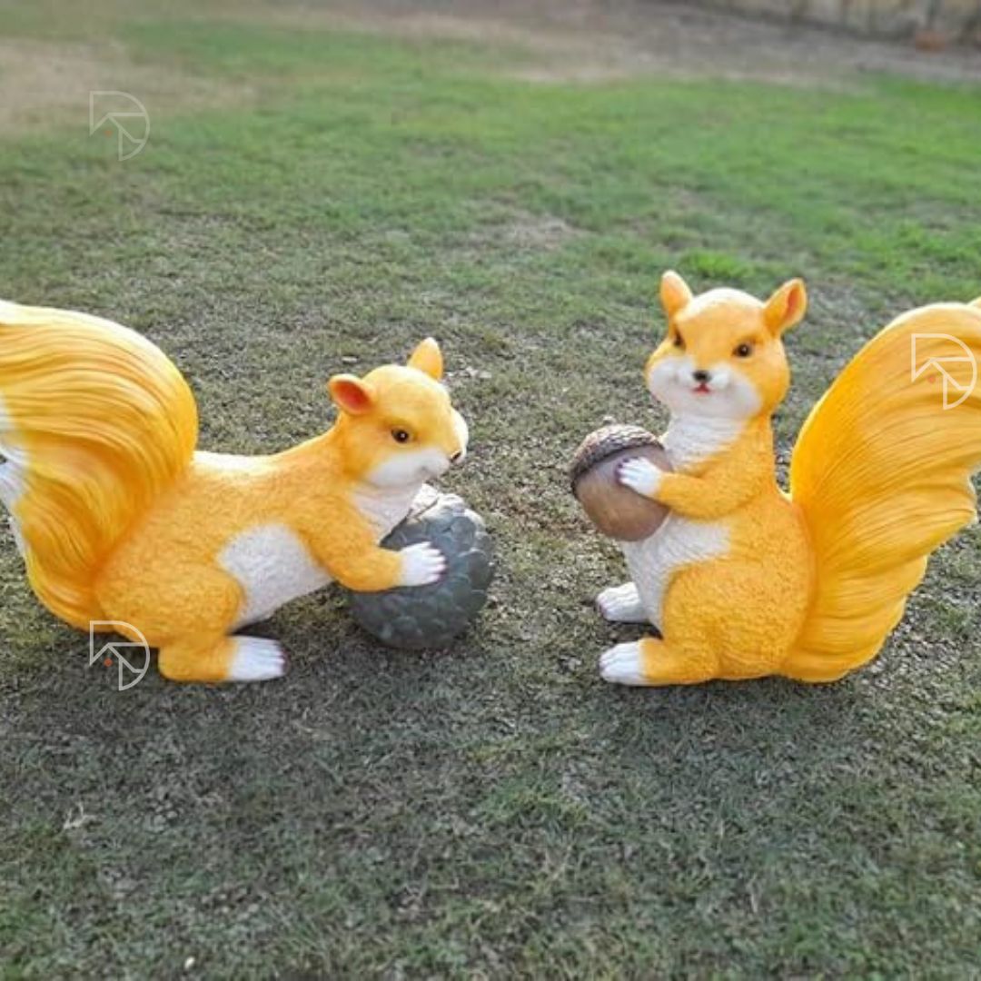 Big Squirrel Statues For Graden