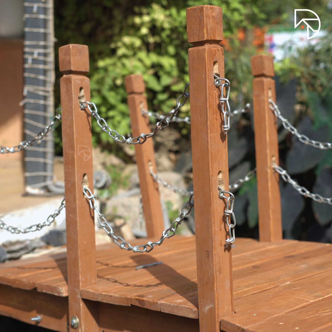 Wooden Bridge for Garden Decor