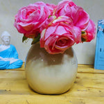 FLower Ceramic Pot - The Decorshed