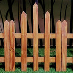 Wooden Garden Grill & Room Divider – 3-Panel Classic Folding Fence for Indoor & Outdoor Use