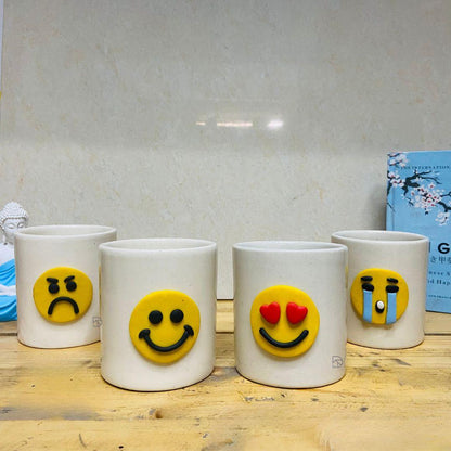 Emoji Ceramic Pot - The Decorshed