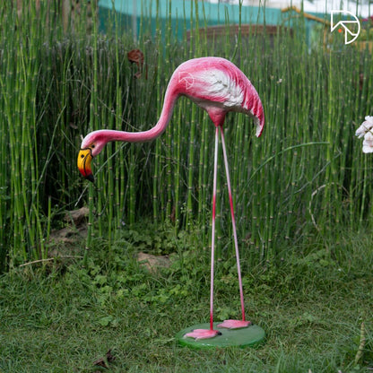 Flamingo Couple Decorative Statues for Home & Garden