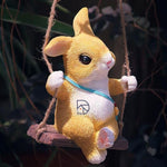 Hanging Cute Bunny for Garden Decor - The Decorshed