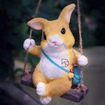 Hanging Cute Bunny for Garden Decor - The Decorshed