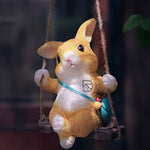 Hanging Cute Bunny for Garden Decor - The Decorshed