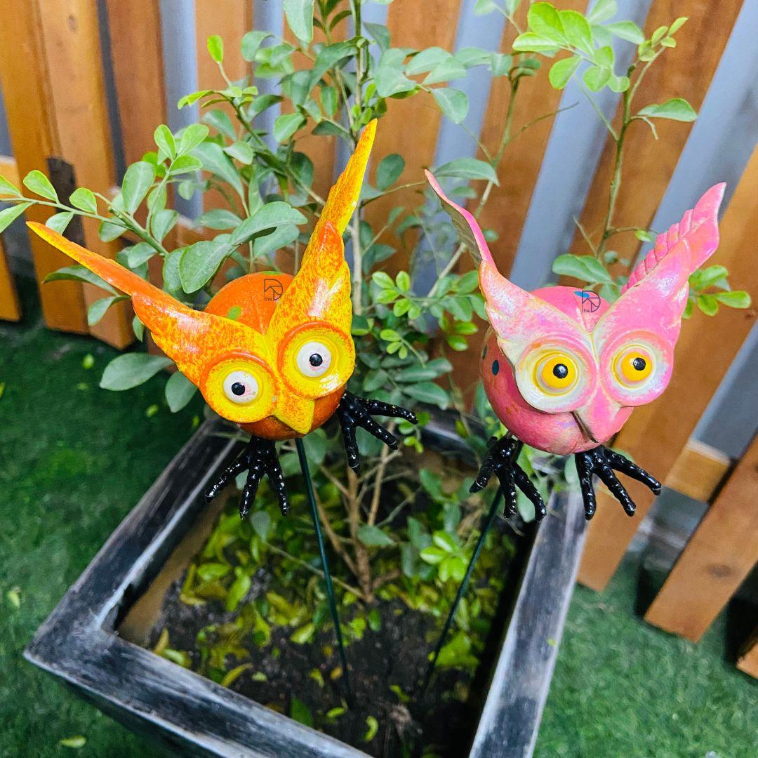 Owl Garden Stakes - The Decorshed