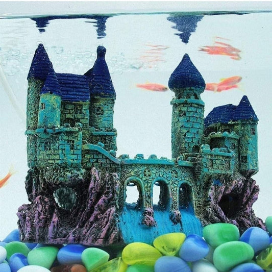 Fairy Tale Castle Aquarium Decor -    The Decorshed