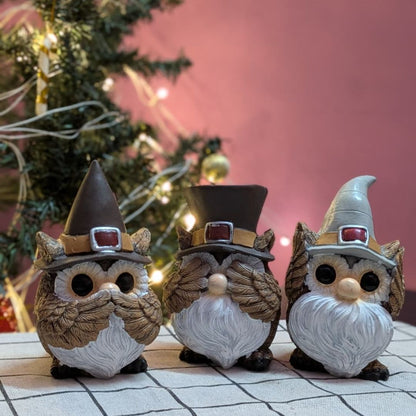Gnome Trio Figurines