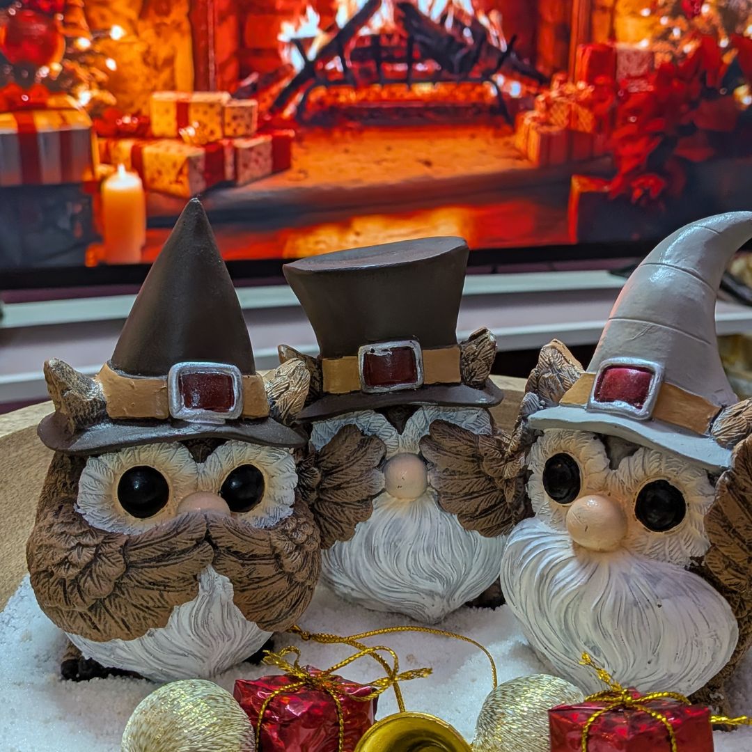 Gnome Trio Figurines