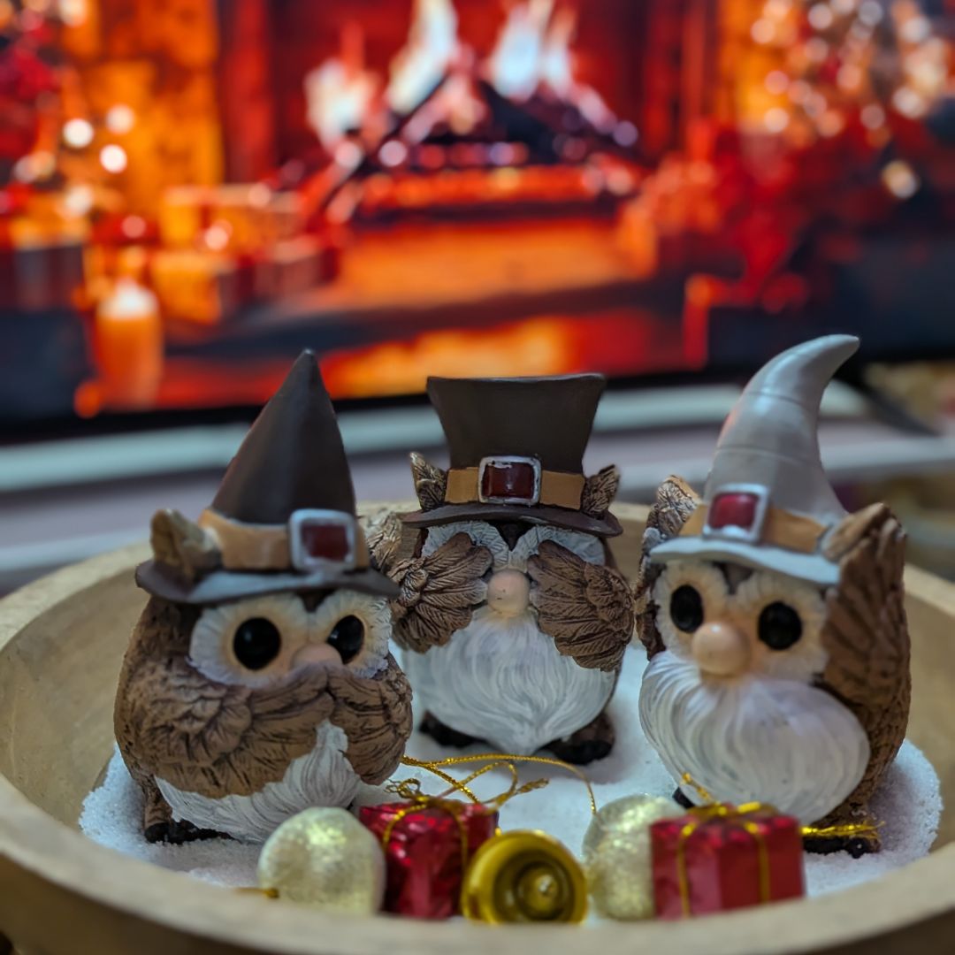 Gnome Trio Figurines