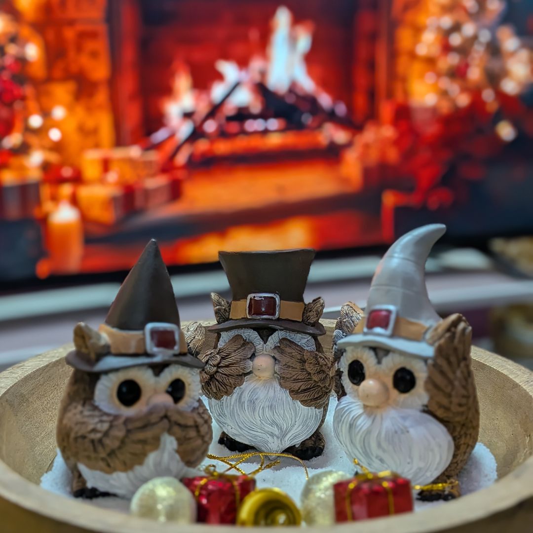 Gnome Trio Figurines