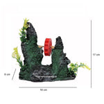 Stone & Waterwheel Aquarium Landscape - The Decorshed