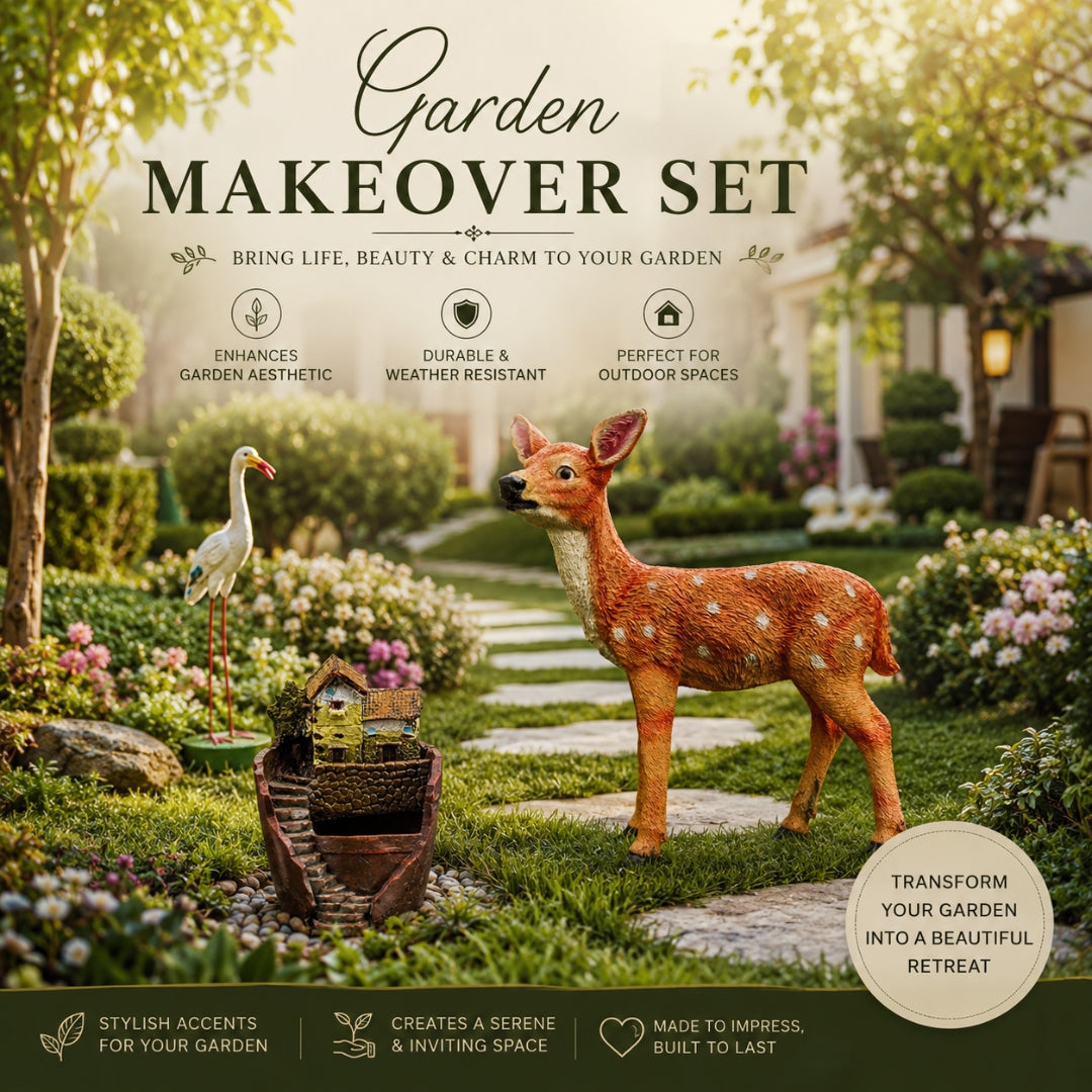 Garden Makeover Set | Statement Garden Decor Combo