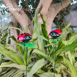 Ladybug Garden Stakes for Garden Decor - The Decorshed