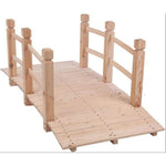 Wooden Bridge for Garden Decor - The Decorshed