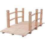 Wooden Bridge for Garden Decor - The Decorshed