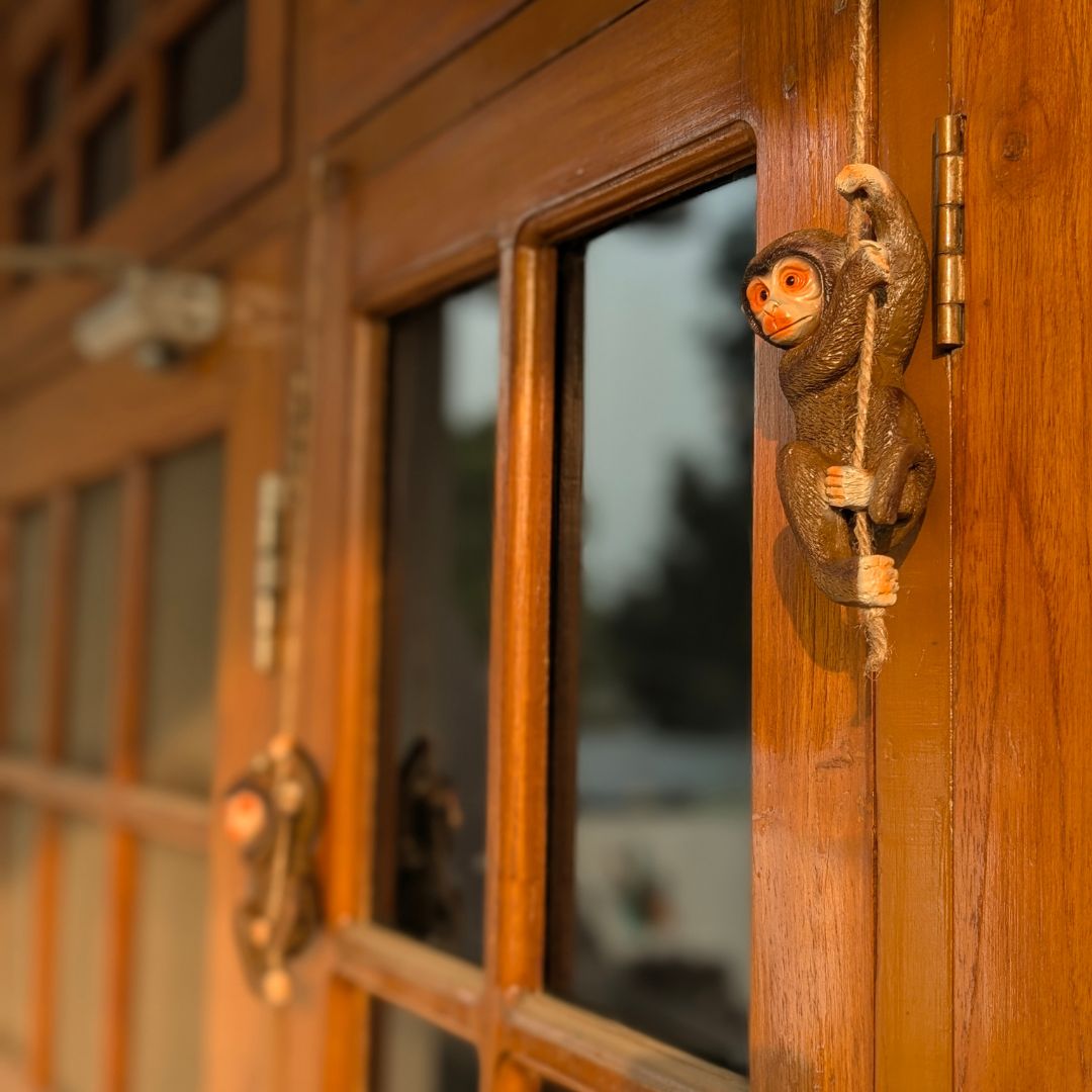 Cute Monkey Rope Hanging Decor
