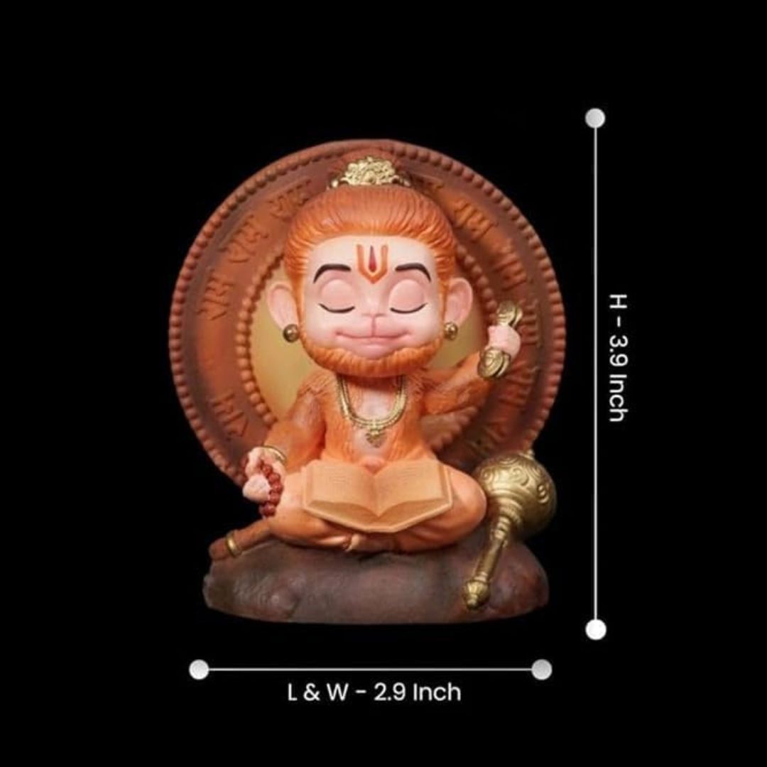 Hanuman Ji Idol for Dashboard & Puja