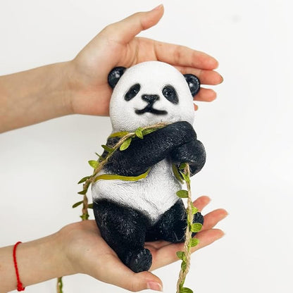 Hanging Climbing Panda for Garden