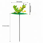 Caterpillar Garden Stakes ( pack of 2)