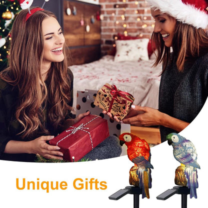 Solar Parrot Garden Light for Outdoor Decor & Pathway Lighting