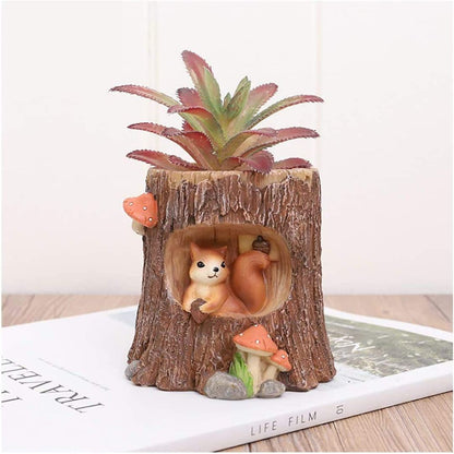 Squirrel Tree Pot -    The Decorshed