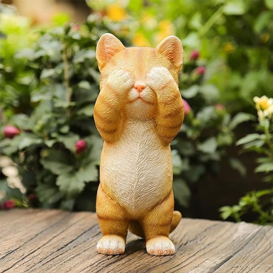 Cute Cat Figurines (Set of 3)