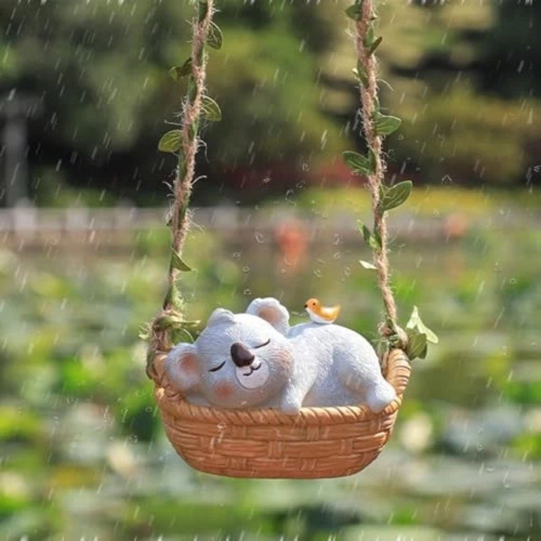 Cute Koala Swing Hanging Decor