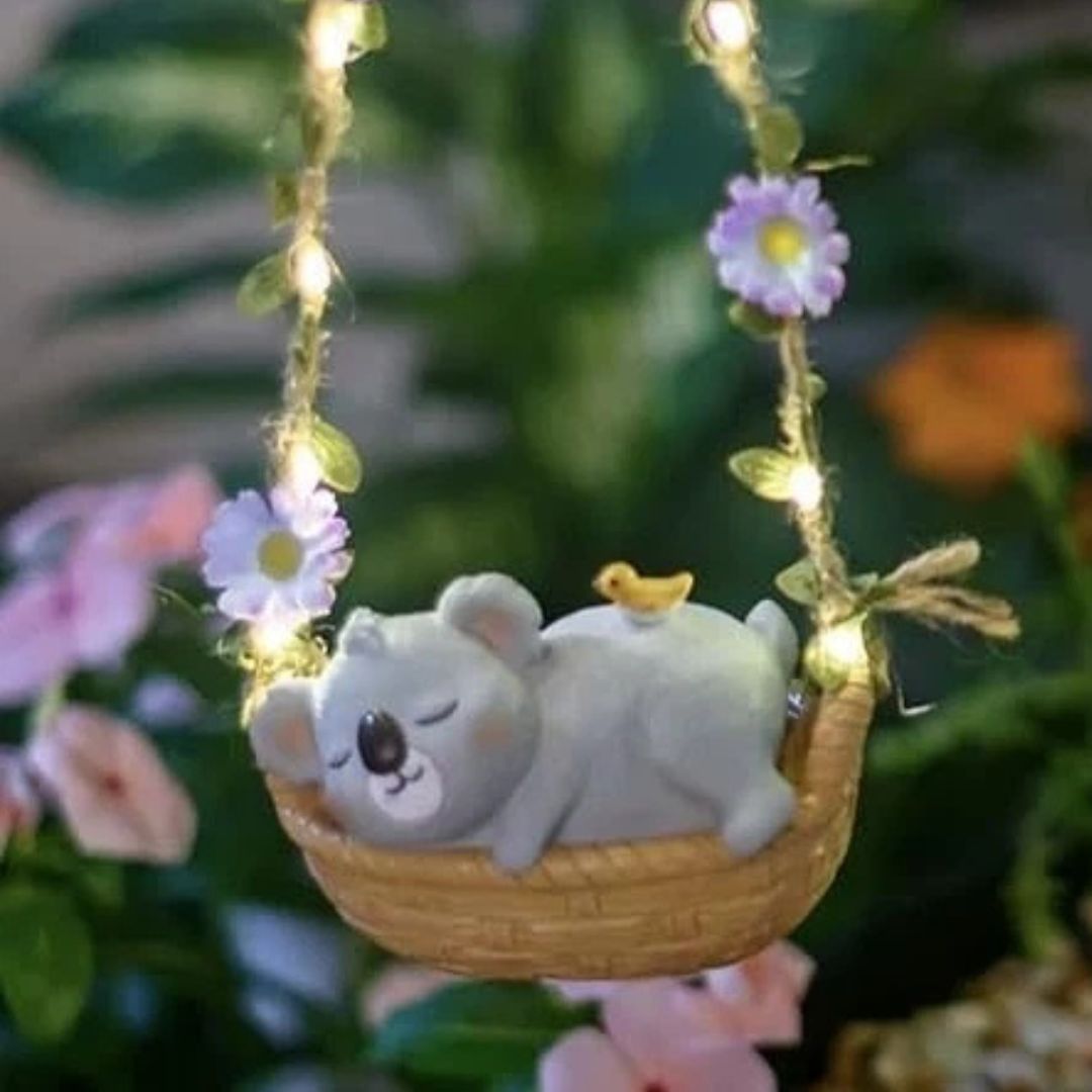 Cute Koala Swing Hanging Decor