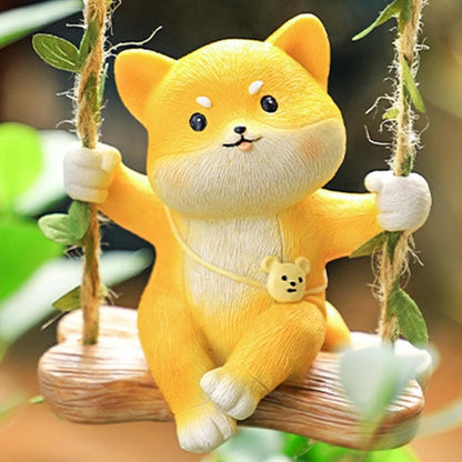Cute Fox Swing Hanging Decor