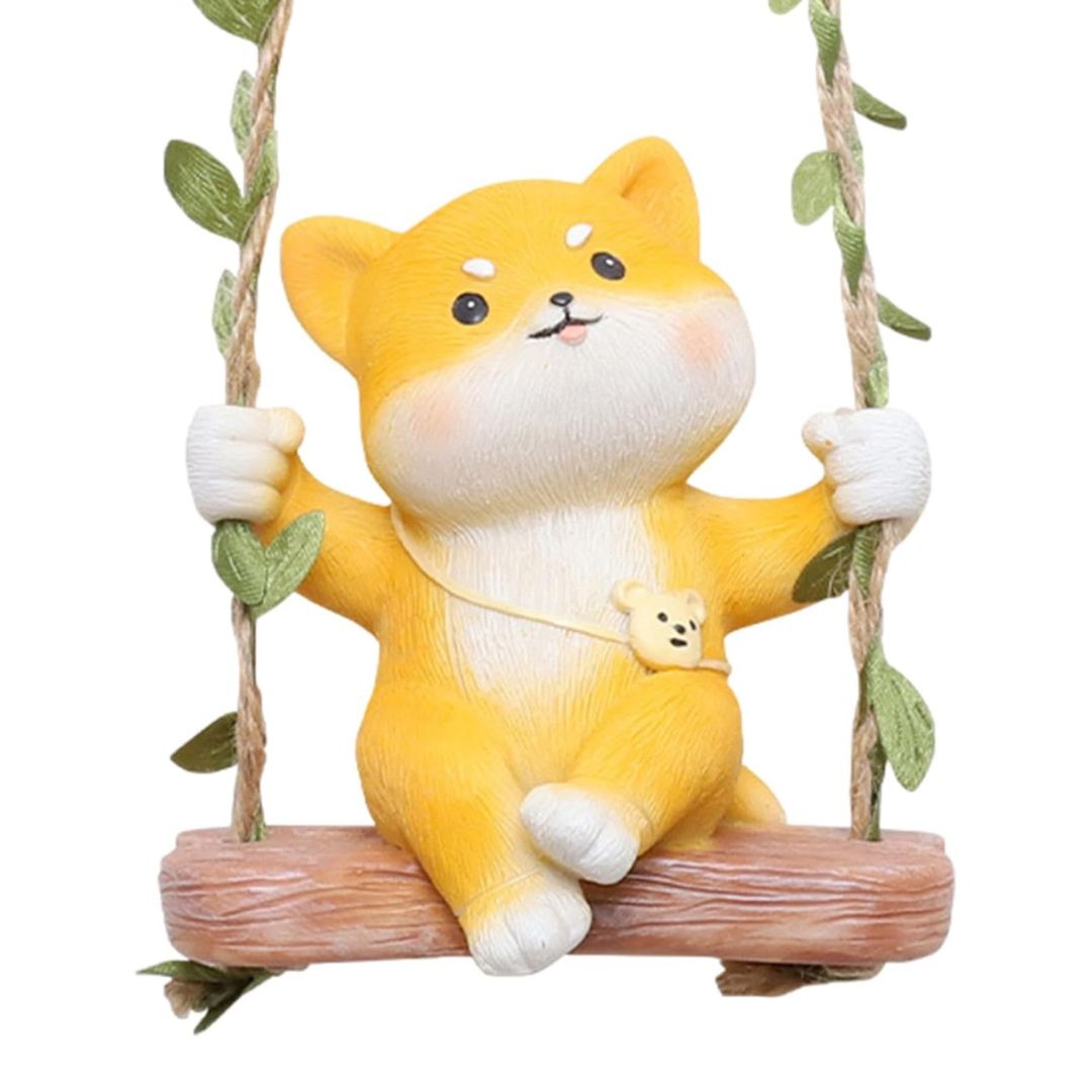Cute Fox Swing Hanging Decor