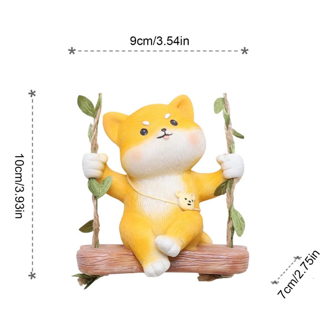 Cute Fox Swing Hanging Decor