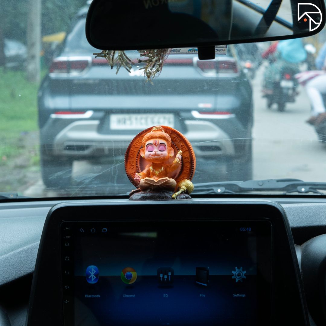 Hanuman Ji Idol for Dashboard & Puja