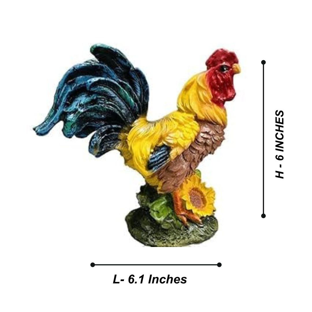 Cock Figure For Garden Decor