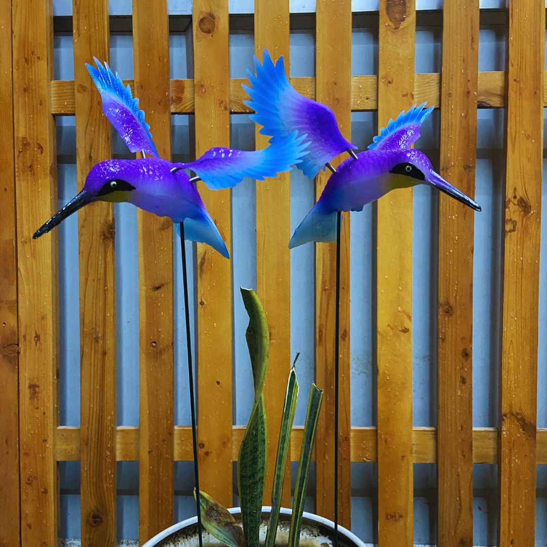 Hummingbird Garden Stake (Pack of 2)
