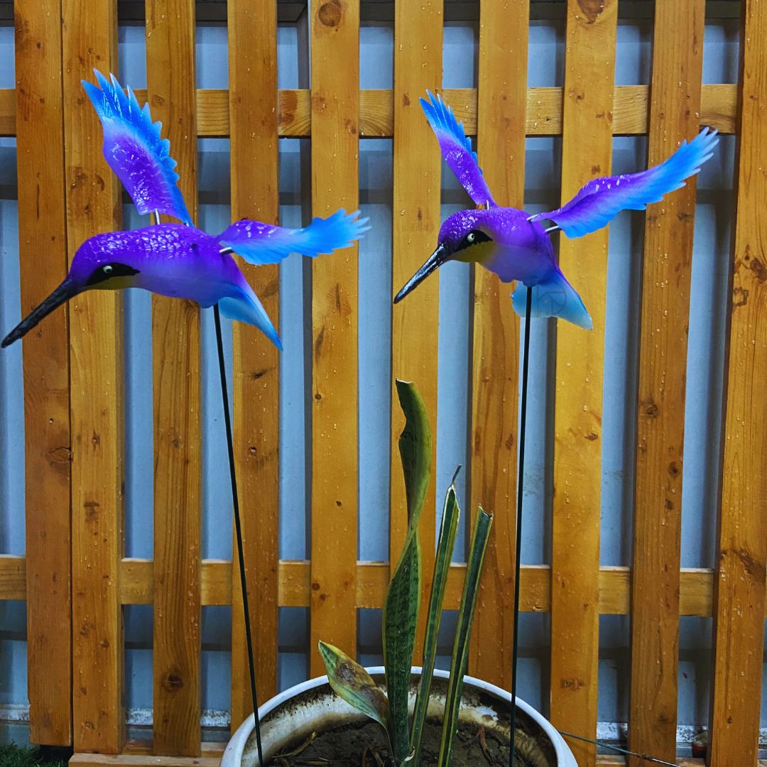 Hummingbird Garden Stake (Pack of 2)