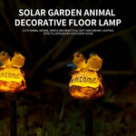 Solar Birds Welcome Garden Stake Light – Outdoor Decorative Pathway Light