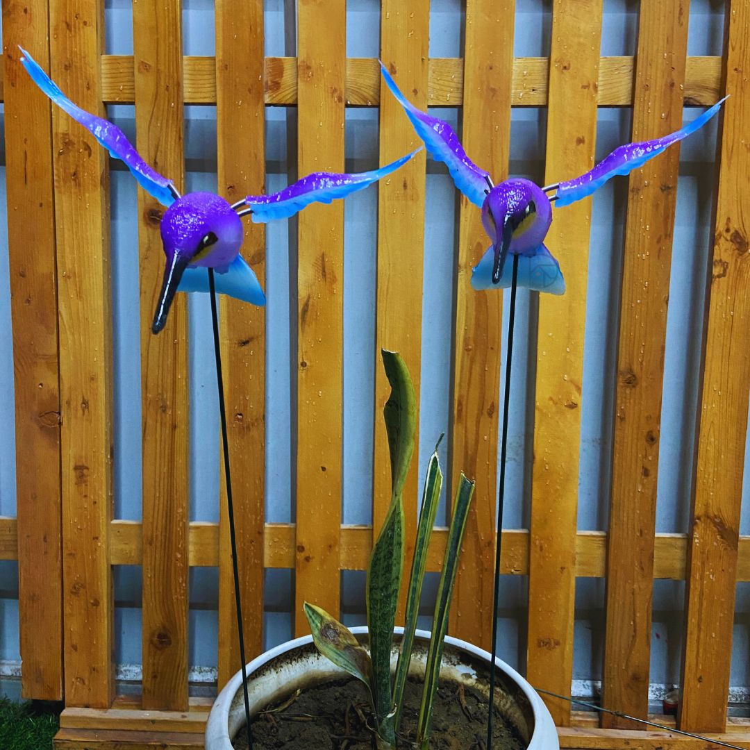 Hummingbird Garden Stake (Pack of 2)