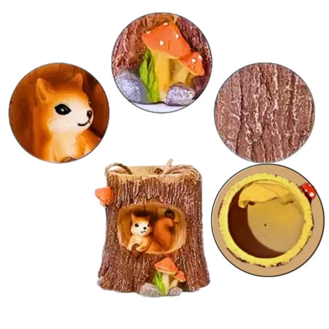 Squirrel Tree Pot