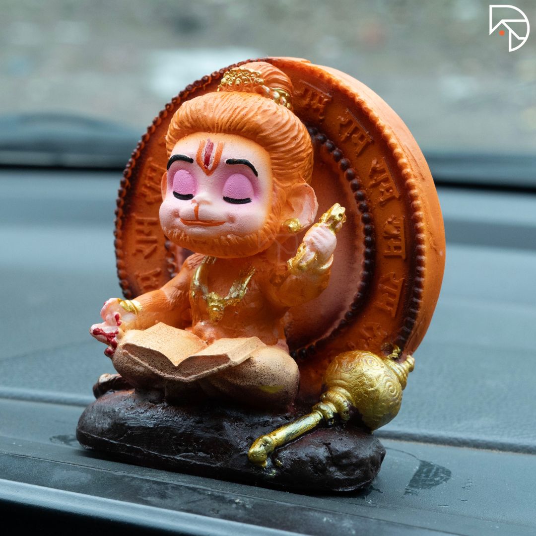 Hanuman Ji Idol for Dashboard & Puja