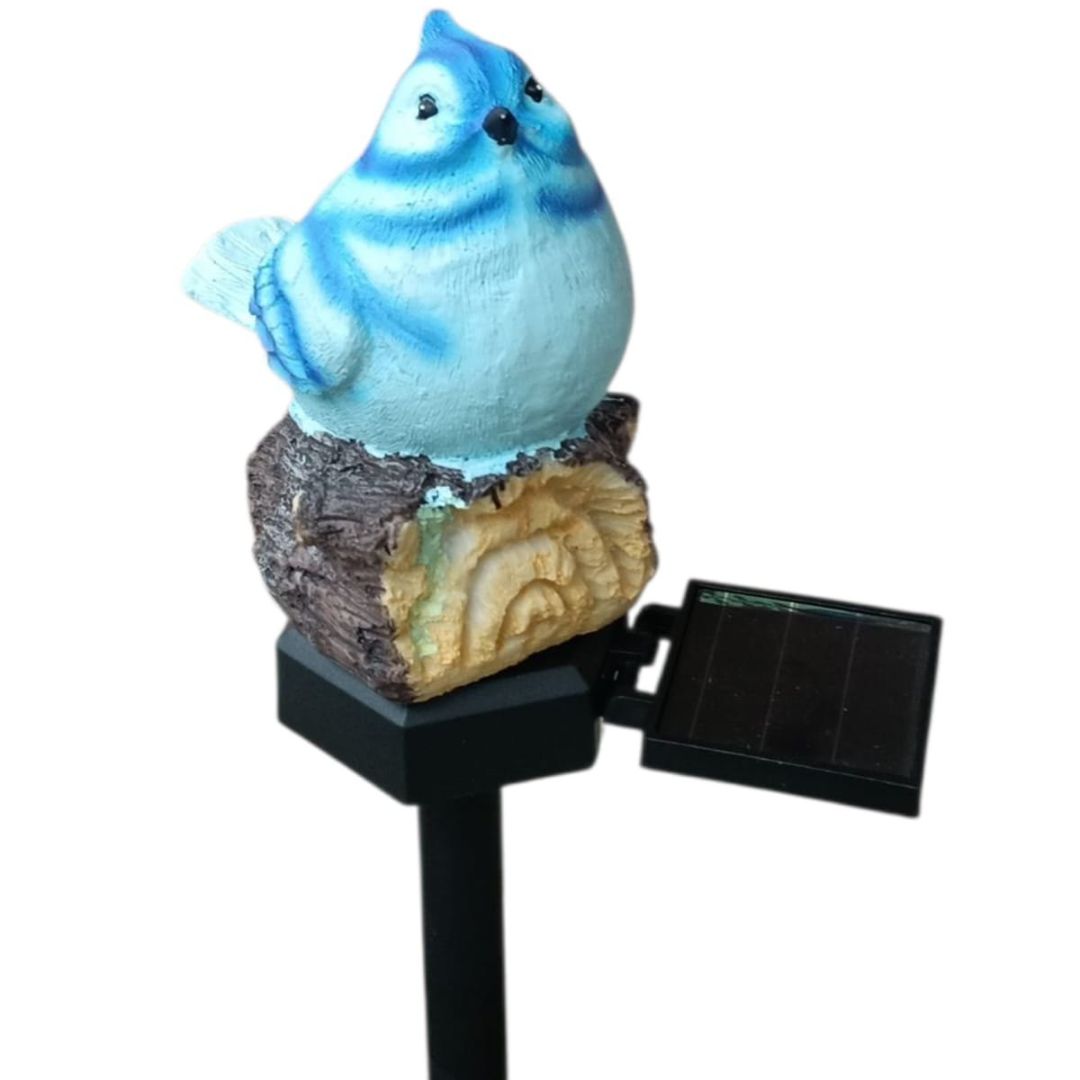 Solar Bird Garden Stake Light Decorative Outdoor Lamp