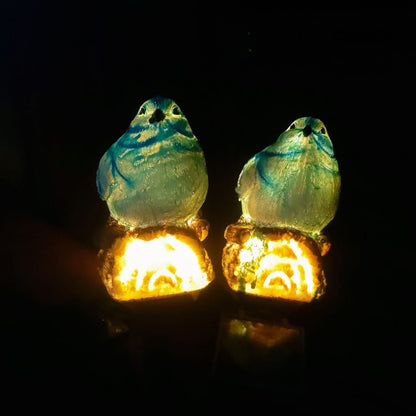 Solar Bird Garden Stake Light Decorative Outdoor Lamp