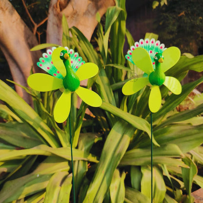 Peacock Garden Stakes (Pack of 2)