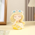 Cute Fairy Girl Garden Statue Resin Decorative Figurine