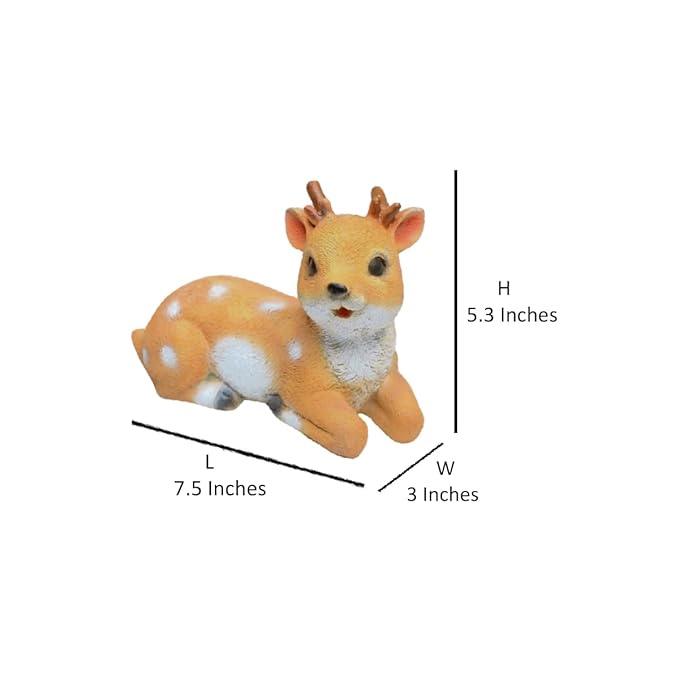 Baby Deer Garden Statue - The Decorshed