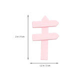 Miniature Sign Board for Tray Garden Decoration (Pack of 10)